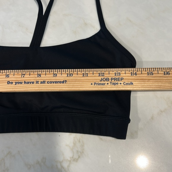 CRZ YOGA Women's Black Athletic Sports Bra S - Picture 5 of 6